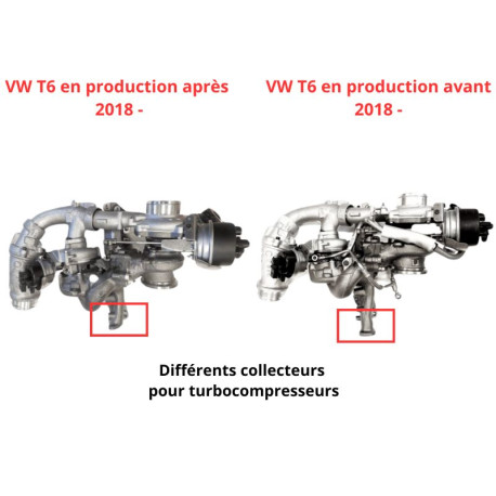 Turbo pour VOLKSWAGEN T6 2.0 TDI 199 CV 1000 988 0153