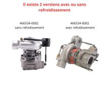 Turbo pour AUDI 80 (B3) 1.6 TD 80 CV 466534-0002