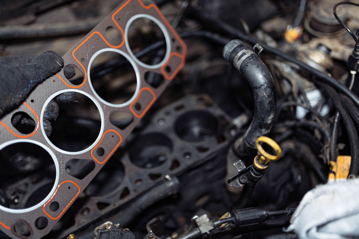 seconde rangée de cylindres dans le moteur.