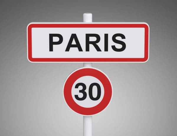 Paris 30km/h et réduction place de la voiture