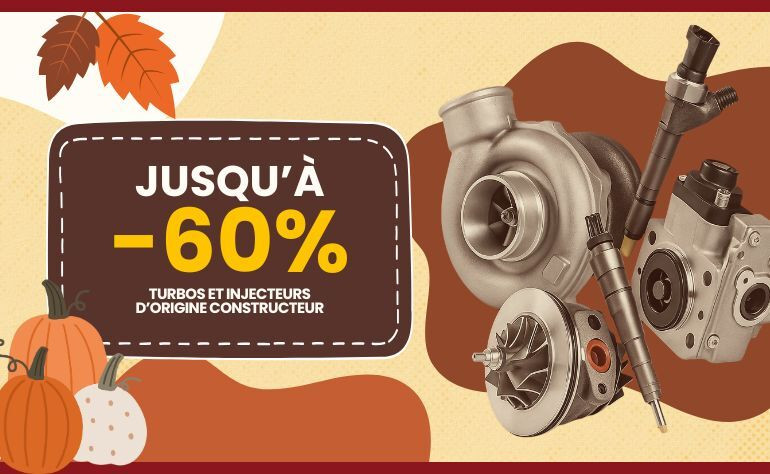Pièces auto pas chères cet automne sur Mister Turbo